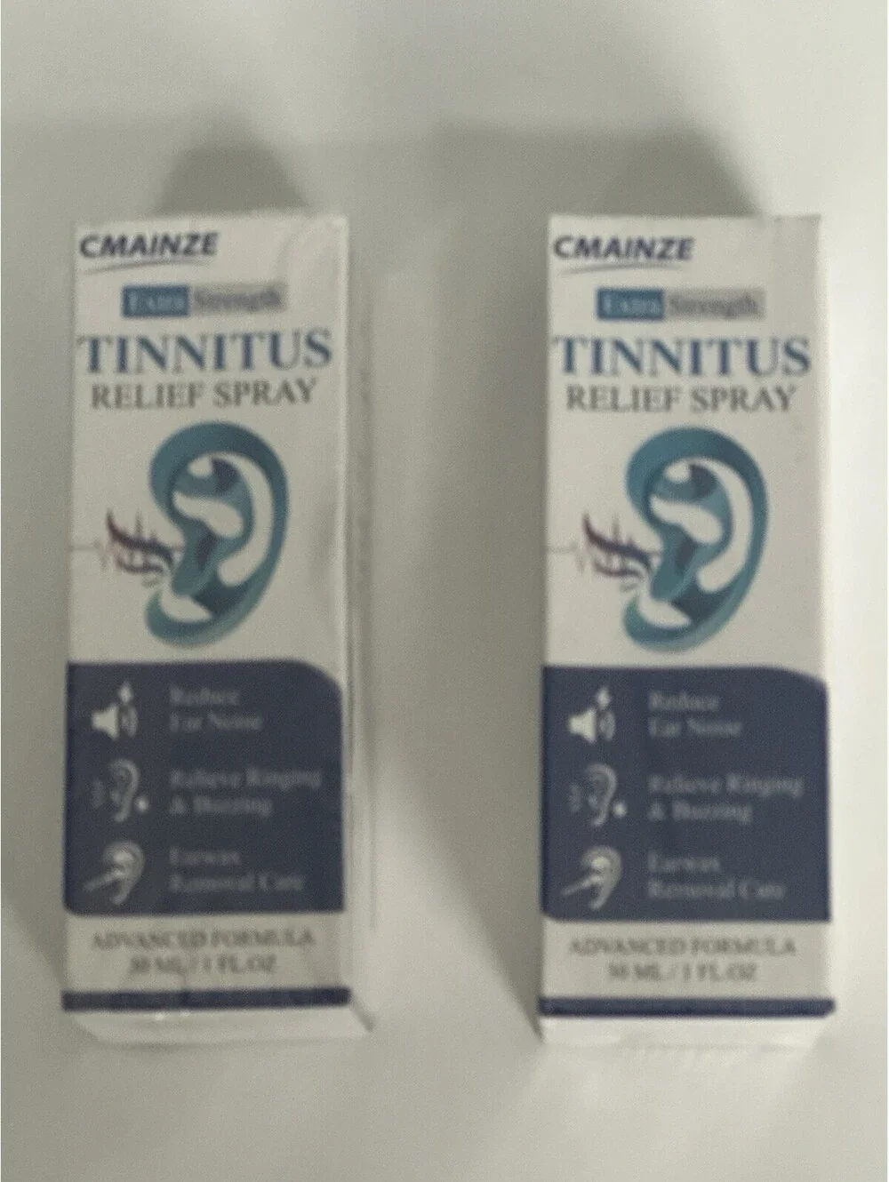 2 Pack - Tinnitus Relief Spray -  30ml - New Sealed - Exp 3/26/2028